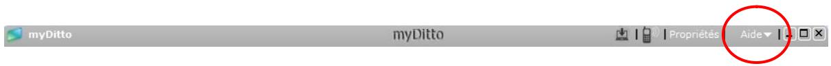 DANE-ELEC MY DITTO - Application myDitto - Aide - 1