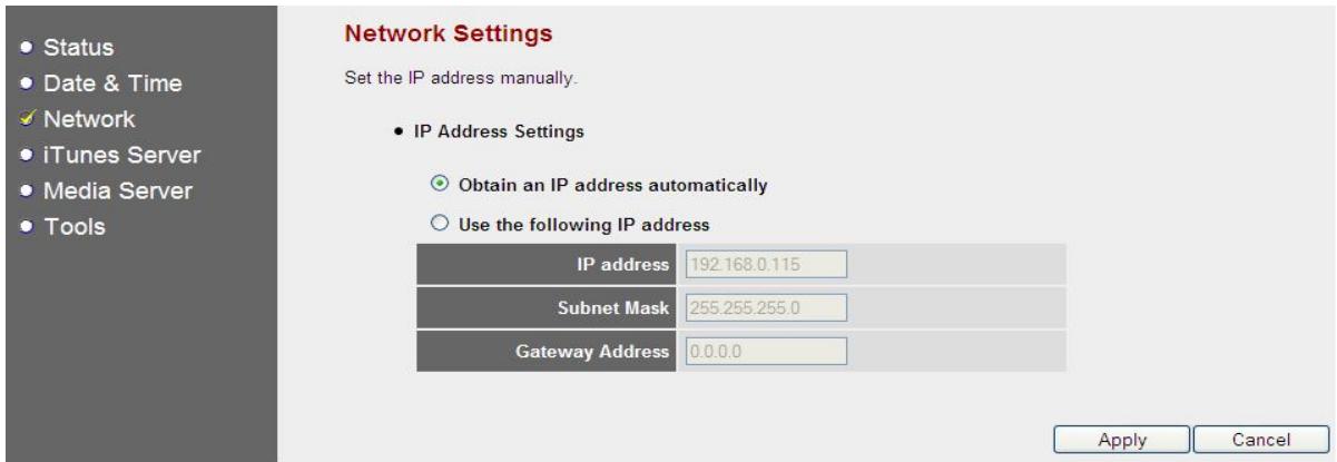 DANE-ELEC MY DITTO - Paramètres avances - Network - 1