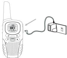 BRONDI FX-4000 - Charging the batteries using direct charger - 1