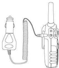 BRONDI FX-4000 - Charging the Batteries using Car charger - 1