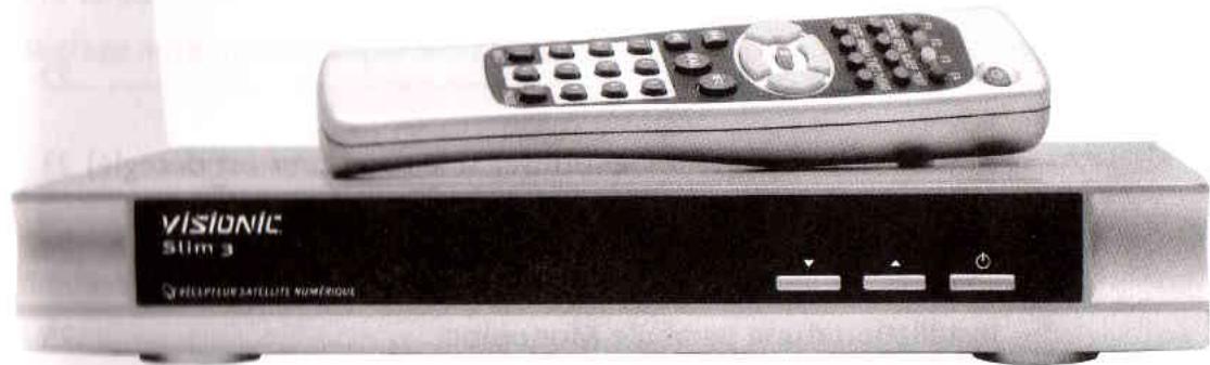 VISIONIC SLIM 3 - Récepteur Numérique satellite "libre accès" - 1