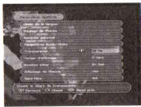 VISIONIC SLIM 3 - Affichage de l'heure et des sous-titres - 2