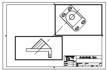 AUTODESK AUTOCAD 2005 - Alignement des vues dans les fenêtres de presentation - 6