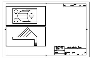 AUTODESK AUTOCAD 2005 - Alignement des vues dans les fenêtres de presentation - 4