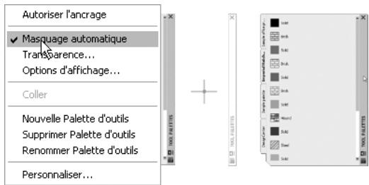 AUTODESK AUTOCAD 2005 - Modification des paramètres de palette d'outils - 1