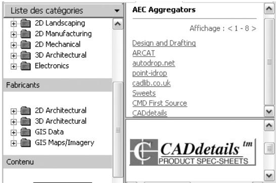 AUTODESK AUTOCAD 2005 - Navigation dans des contenus - 1