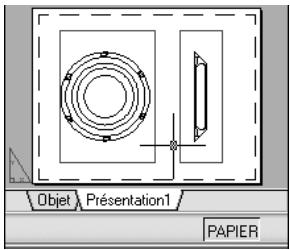 AUTODESK AUTOCAD 2005 - Utilisation d'un oglet de presentation - 1