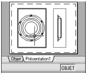 AUTODESK AUTOCAD 2005 - Modification de la vue dans la fenêtre de presentation - 1