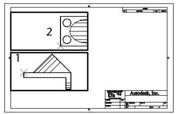 AUTODESK AUTOCAD 2005 - Alignement des vues dans les fenêtres de presentation - 3