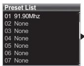 COWON IAUDIO I7 - Ecouter la radio FM - 8