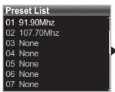 COWON IAUDIO I7 - Ecouter la radio FM - 10