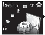 COWON IAUDIO I7 - Enregistrement à l'aide du micro intégré ou de la connexion d'entrée - 1