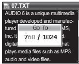COWON IAUDIO I7 - Lecture de textes - 4