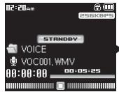 COWON IAUDIO I7 - Enregistrement à l'aide du micro intégré ou de la connexion d'entrée - 5