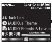 COWON IAUDIO I7 - Lecture de fichiers audio et video - 1