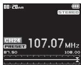 COWON IAUDIO I7 - Ecouter la radio FM - 11