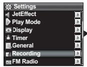 COWON IAUDIO I7 - Enregistrement à l'aide du micro intégré ou de la connexion d'entrée - 2