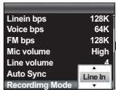 COWON IAUDIO I7 - Utilisation des fonctions avancées - 6