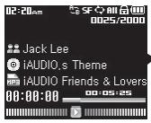 COWON IAUDIO I7 - Basculer d'un mode à un autre - 1