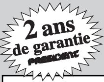 PRESIDENT WILSON - Si vous constatez des défauts de fonctionnement : - 2