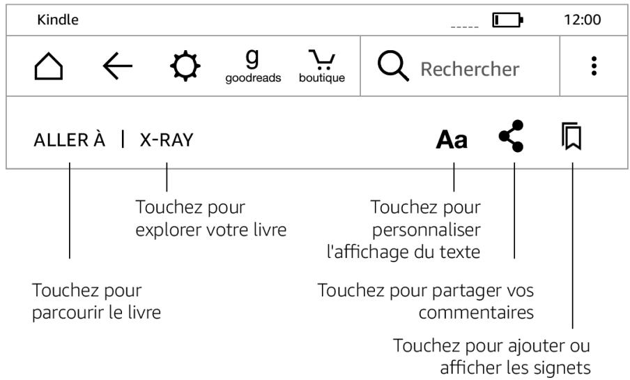 AMAZON FIRE, KINDLE FIRE - Barres d'outils - 2