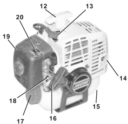 ECHO SMR-2410 TYPE 1E - IMPORTANT INFORMATION SUR MOTEUR - 3