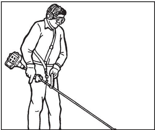 ECHO SRM-2400 TYPE 1E - INSTALLATION DE LA POIGNÉE AVANT - 2