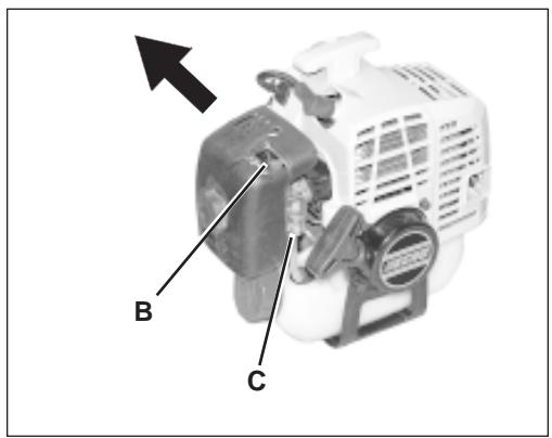 ECHO SRM-2400 TYPE 1E - DANGER - 2