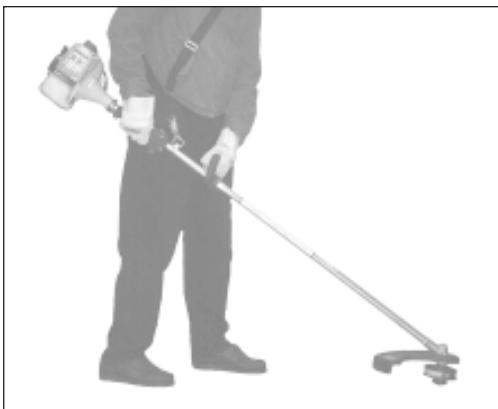 ECHO SRM-2400 TYPE 1E - DETERMINATION DE LA ZONE DE TRAVAIL - 3