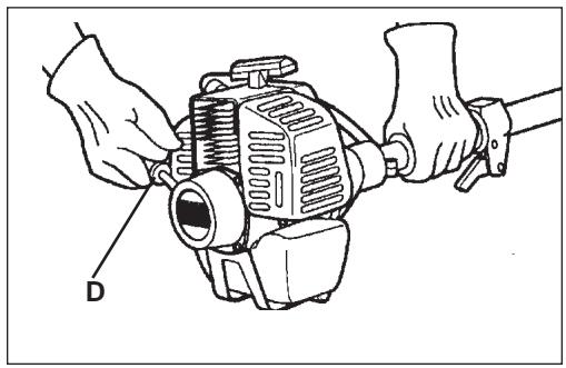 ECHO SRM-2400 TYPE 1E - DANGER - 1