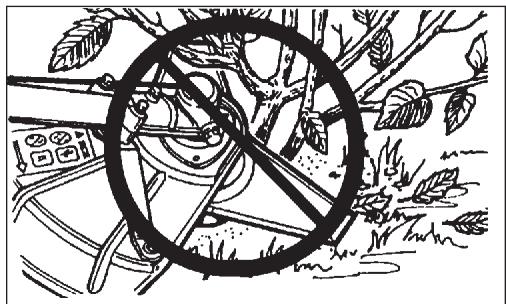 ECHO SRM-2400 TYPE 1E - DANGER - 1