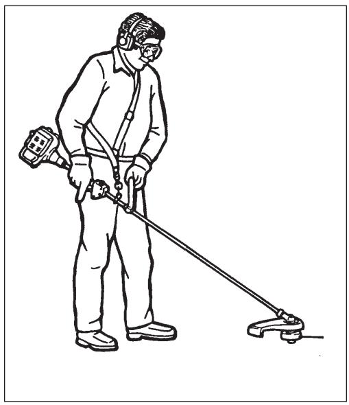 ECHO SRM-2400 TYPE 1E - Maintenir uneonne posture - 4