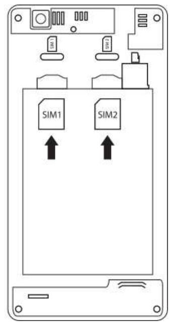ECHO WIZ - Inserting the SIM cards - 3