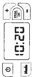 CONCORDE SILHOUETTE II - Affichage de l'horloge : - 1