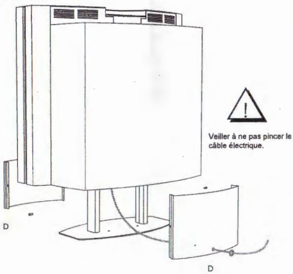 DOVRE DRAERIHN - Raccordement electrique Montage de I'habillage de I'embase - 1