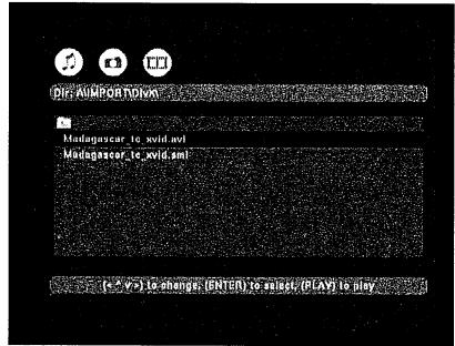 DIGITEK DVR-250PH - Lecture d'un film mpeg-4 sur HDD - 1