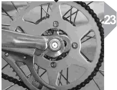 GAS GAS TXT BOY - Roue arrêté - centrage - 1