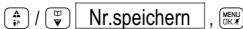 SWITEL DCT 50072 - Rufnummer aus der Anrufliste im Telefonbuch speichern - 3