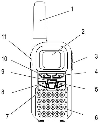 SWITEL WTF 736 - Walkie-talkie - 1