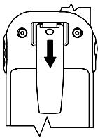 SWITEL WTF 736 - Gurtelclip anbringen / entfernen - 1