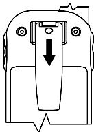 SWITEL WTF 736 - Applicare / Rimuovere il gancio per cintura - 1