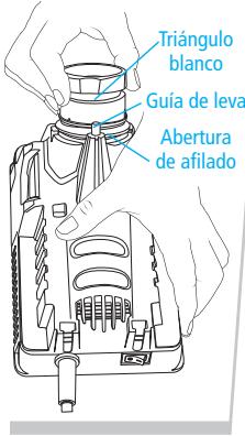 DRILL DOCTOR 360X - Alinee el borde delantero. - 1