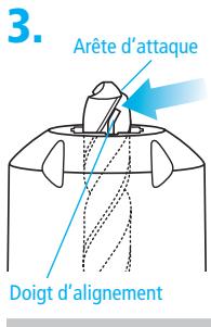 DRILL DOCTOR 360X - Serrez légèrement le mandrin. - 1