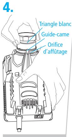 DRILL DOCTOR 360X - Alignez l'arête d'attaque. - 1