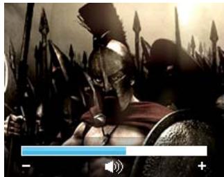 SANDISK SANSA FUZE - Visionnage des vidéos - 1