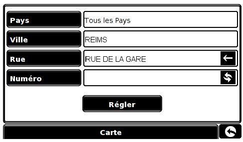 SNOOPER SYRIUS - Trouver par route récente - 4