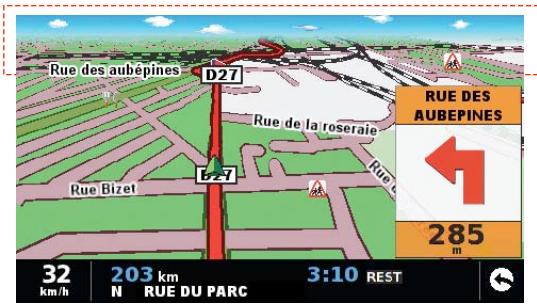 SNOOPER SYRIUS - Menu rapide - 1