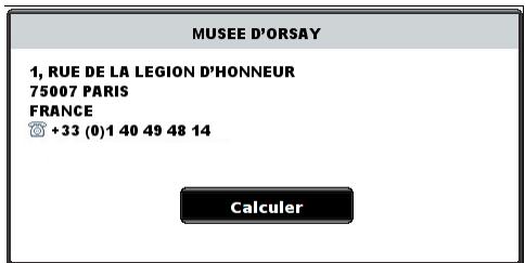 SNOOPER SYRIUS - Trouver POI : par proximité - 5