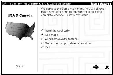 PALM GPS 3229 - Ajoutez une carte : - 2
