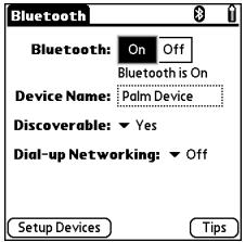 PALM GPS 3229 - Create a partnership between the receiver and your device: - 2